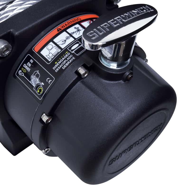 Superwinch — Superwinch 9500 LBS 12V DC 11/32in x 95ft Steel Rope Tiger Shark 9500 Winch
Winch - view 7