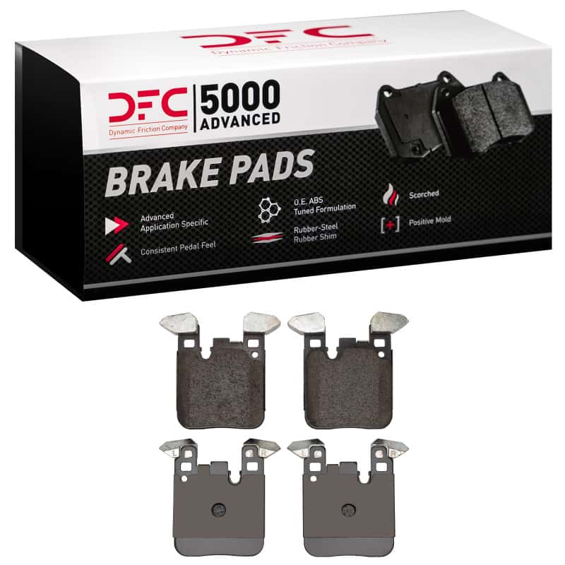DFC — DFC 12-21 BMW 435i xDrive Gran Coupe Rear 5000 Advanced Low Metallic Brake Pads
DFC Brake Pad Set - view 1