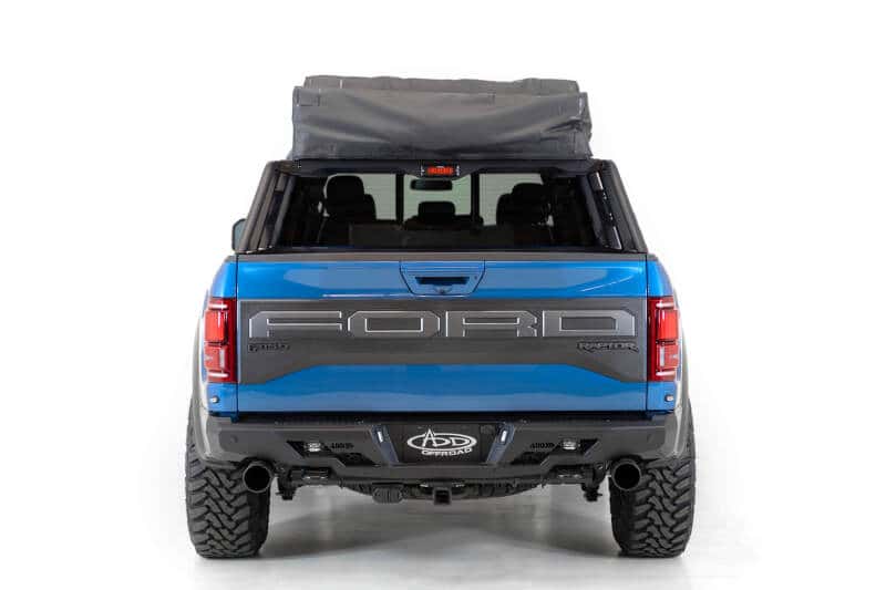 Addictive Desert Designs — Addictive Desert Designs 2015+ Ford F-150 Overlander Chase Rack w/ 3rd Brake Light - Hammer Black
Truck Bed Rack
Bed Rack - view 21