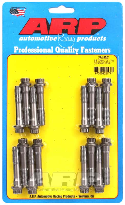 ARP — ARP Chevy Small Block SLI Cracked Rod Rod Bolt Kit - view 1