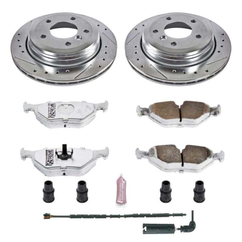 PowerStop — Power Stop 01-05 BMW 325xi Rear Z26 Street Warrior Brake Kit - view 1