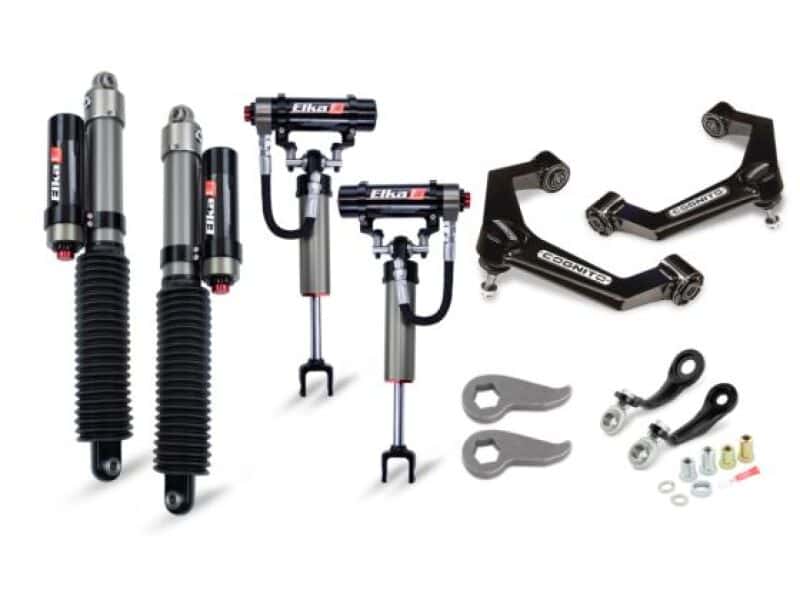 Cognito — Cognito 20-24 Chevy/GMC Silv/Sierra 2500/3500 HD 2WD/4WD 3in Elite Leveling Kit w/ Elka 2.5 RR
Suspension Lift Kit - view 1