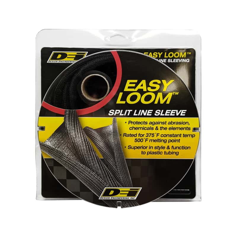 DEI — DEI Split Wire Sleeve Easy Loom 5mm-3/16in x 20 Black
Wire Sleeve - view 8