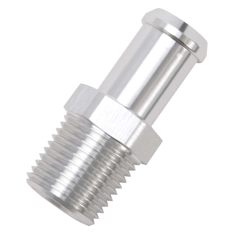 Edelbrock — Edelbrock Hose End Straight 1/2In NPT to 5/8In Barb Clear Anodize
KIT PARTS - view 4