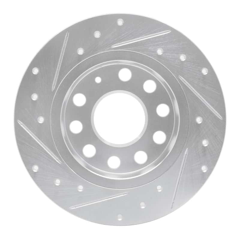 R1 Concepts — R1 10-19 Audi A3 Rear Right Drilled & Slotted Silver Brake Rotor
R1 Brake Rotor Drill - view 5