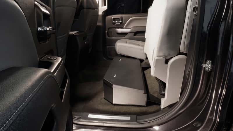 Tuffy Products — Tuffy Underseat Lockbox 2/3 Length W/ Keyed Lock For Chevrolet Silverado & Gmc Sierra
Lockbox - view 21