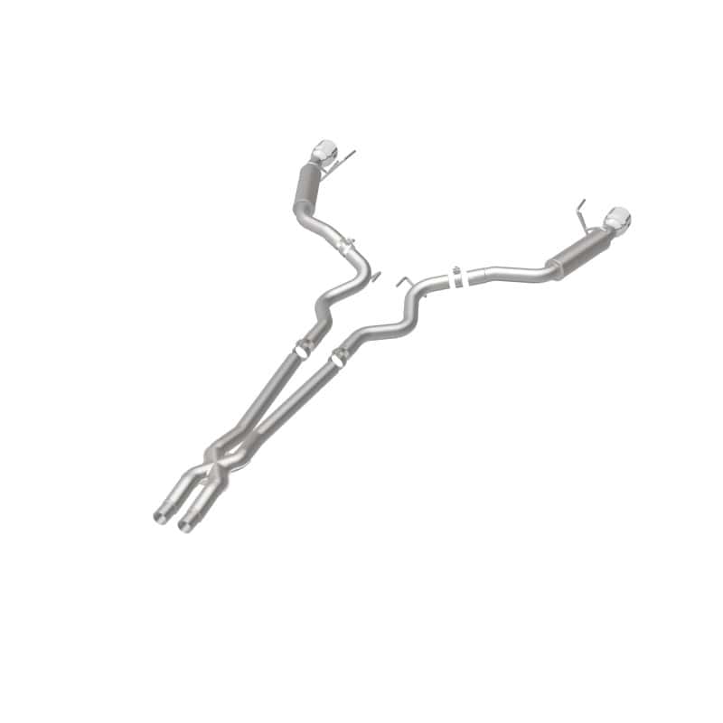 Magnaflow — MagnaFlow Cat Back, SS, 2.5in, Competition, Dual Split Polished 4.5in Tips 2015 Ford Mustang V6 3.7L
Cat-Back - view 14