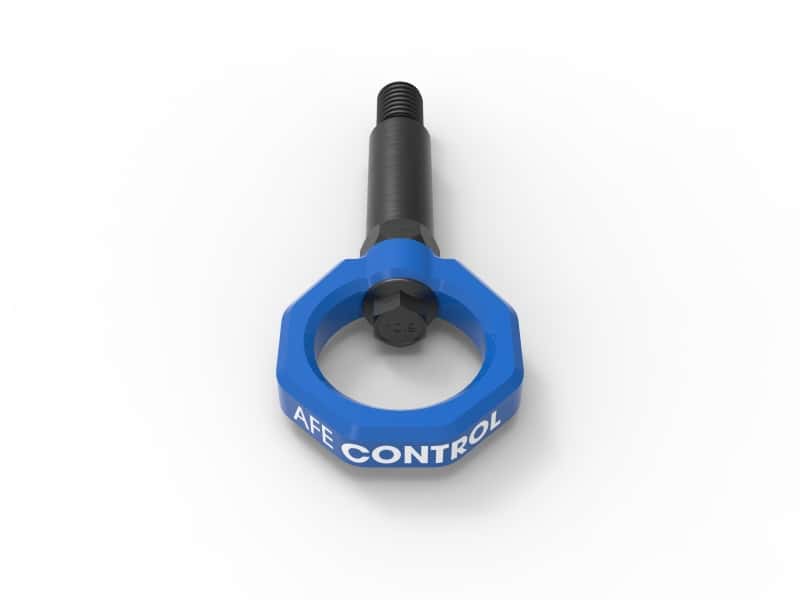 aFe — aFe Control Front Tow Hook Blue BMW F-Chassis 2/3/4/M
Front Tow Hook - view 4