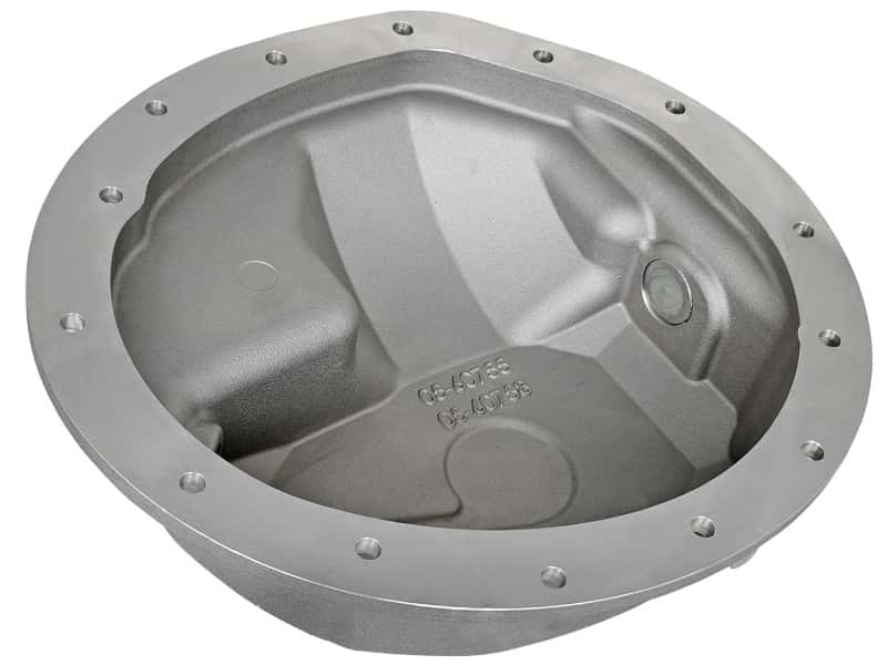 aFe — aFe Power Rear Differential Cover Raw w/Machined Fins Street Ser. 16-17 Nissan Titan XD (AAM 9.5-14)
Differential Cover - view 3