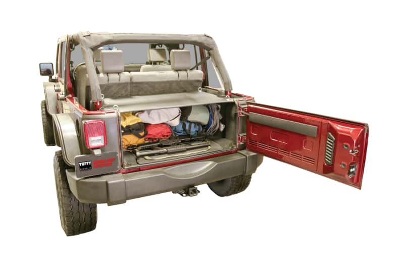 Tuffy Products — Tuffy Jk Unlimited Tailgate Enclosure- Blk 0710 Jk 4Dr
Cargo Enclosure - view 5