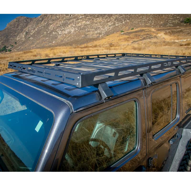 DV8 Offroad — DV8 Offroad 18-21 Jeep Wrangler JL 4-Door Roof Rack - view 10
