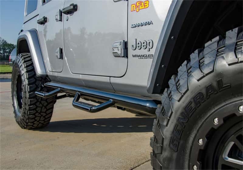 N-Fab — N-Fab Nerf Step 2018 Jeep Wrangler JL SUV 4 Door- Gloss Black - W2W - 3in
NS 18-24 JL 4Dr GB
NS 18-26 JL 4Dr GB - view 1