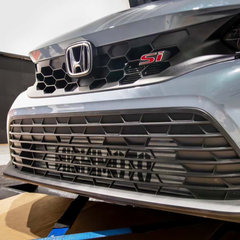 Mishimoto — Mishimoto 2022+ Honda Civic 1.5T Intercooler Kit - Silver Intercooler - Red Pipes
Intercooler Kit - view 12