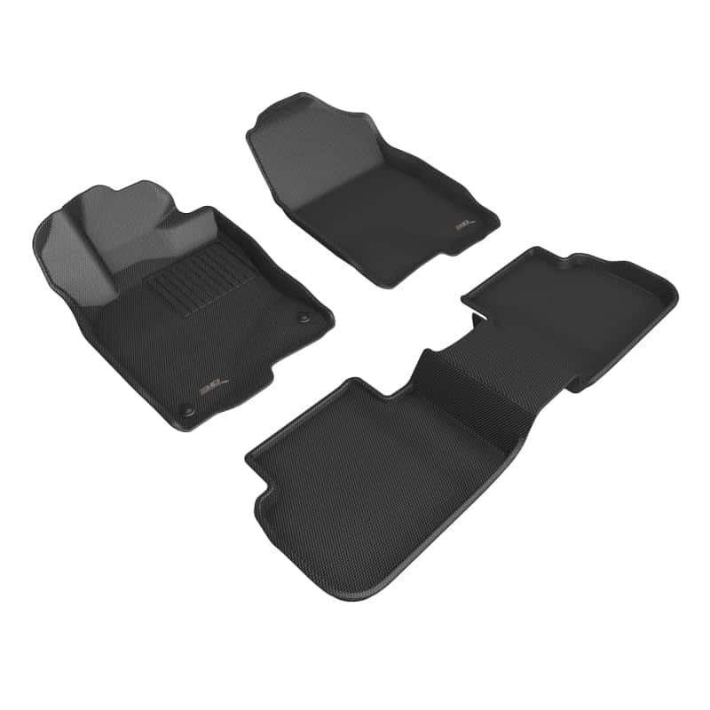 3D MAXpider — 3D MAXpider 22-23 Honda Civic/Acura Integra Kagu Black R1 R2 (No Rear Usb Port)
Floor Mat Set - view 1
