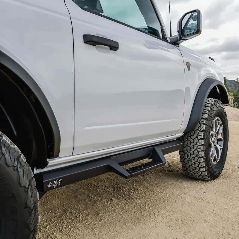 Westin — Westin/HDX 2021+ Ford Bronco (2-Door) Drop Nerf Step Bars - Textured Black
Nerf/Step Bar - view 9