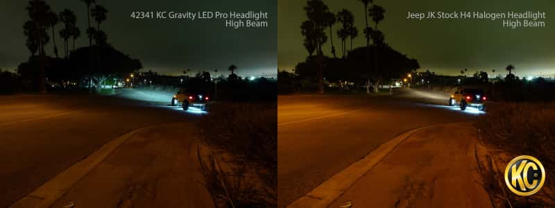 KC HiLiTES — KC HiLiTES 07-18 Jeep JK (Not for Rubicon/Sahara) 7in. Gravity LED Pro DOT Headlight (Pair Pack Sys)
Gravity LEDs - view 24