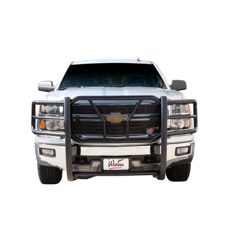 Westin — Westin 2014-2015 Chevrolet Silverado 1500 HDX Grille Guard - Black
Grille Guard - view 4