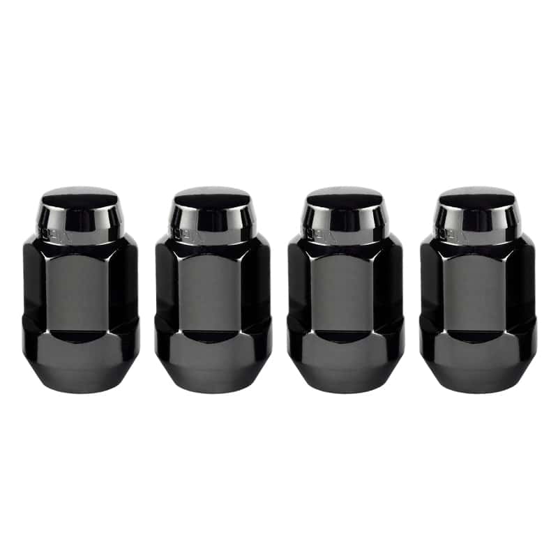 McGard — McGard Hex Lug Nut (Cone Seat Bulge Style) 1/2-20 / 3/4 Hex / 1.45in. Length (4-pack) - Black
WHEEL LUG NUT - view 1