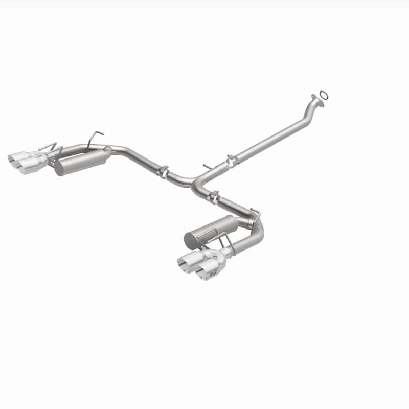 Magnaflow — MagnaFlow 18-19 Toyota Camry XSE 2.5L (FWD) Street Series Cat-Back Exhaust w/4in Polished Quad Tips
Cat-Back - view 6