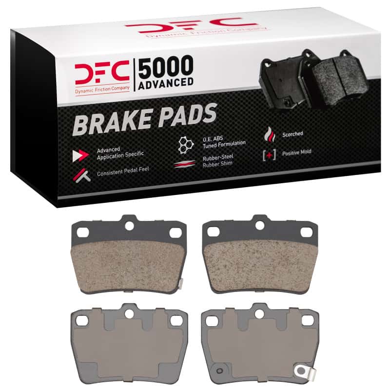 DFC — DFC 04-05 Toyota RAV4 Rear 5000 Advanced Ceramic Brake Pads
DFC Brake Pad Set - view 1