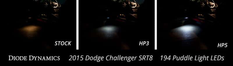 Diode Dynamics — Diode Dynamics 194 LED Bulb HP5 LED - Amber Short (Pair) - view 3