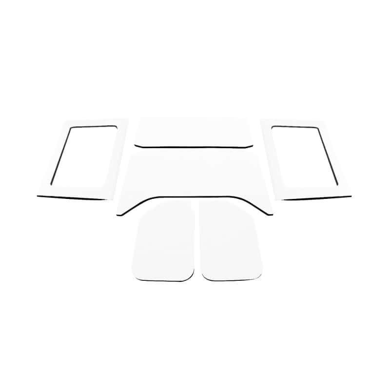 DEI — DEI 11-18 Jeep Wrangler JK 4-Door Boom Mat Complete Headliner Kit - 6 Piece - White
Sound Dampening Kit - view 1