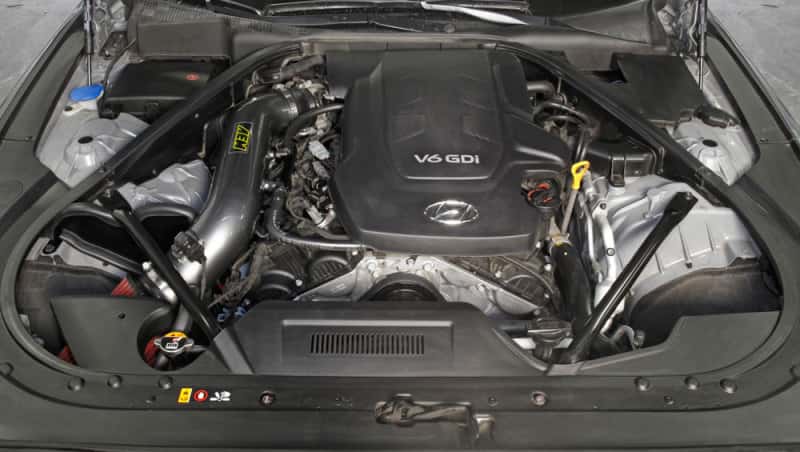 AEM Induction — AEM 2015 Hyundai Genesis 3.8L-V6 F/I Silver Cold Air Intake
Cold Air Intake Syst
AEM Cold Air Intake - view 4