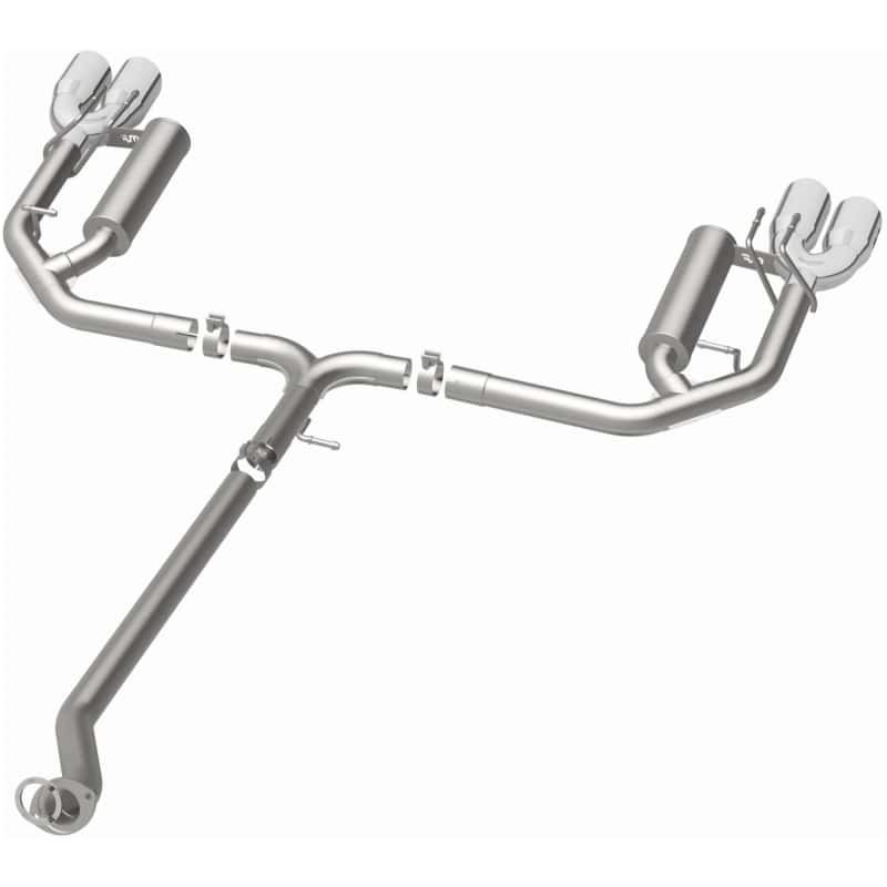 Magnaflow — MagnaFlow 18-19 Toyota Camry XSE 2.5L (FWD) Street Series Cat-Back Exhaust w/4in Polished Quad Tips
Cat-Back - view 4