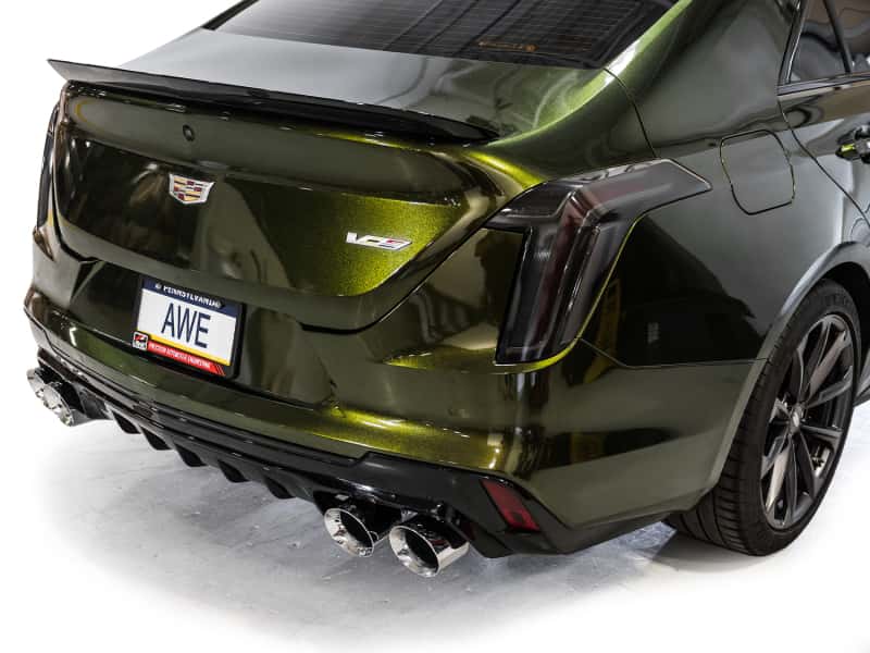 AWE Tuning — AWE Tuning 2021+ Cadillac CT4-V Blackwing SwitchPath Exhaust - Chrome Silver Tips
CT4V BW-Silver Tips - view 6