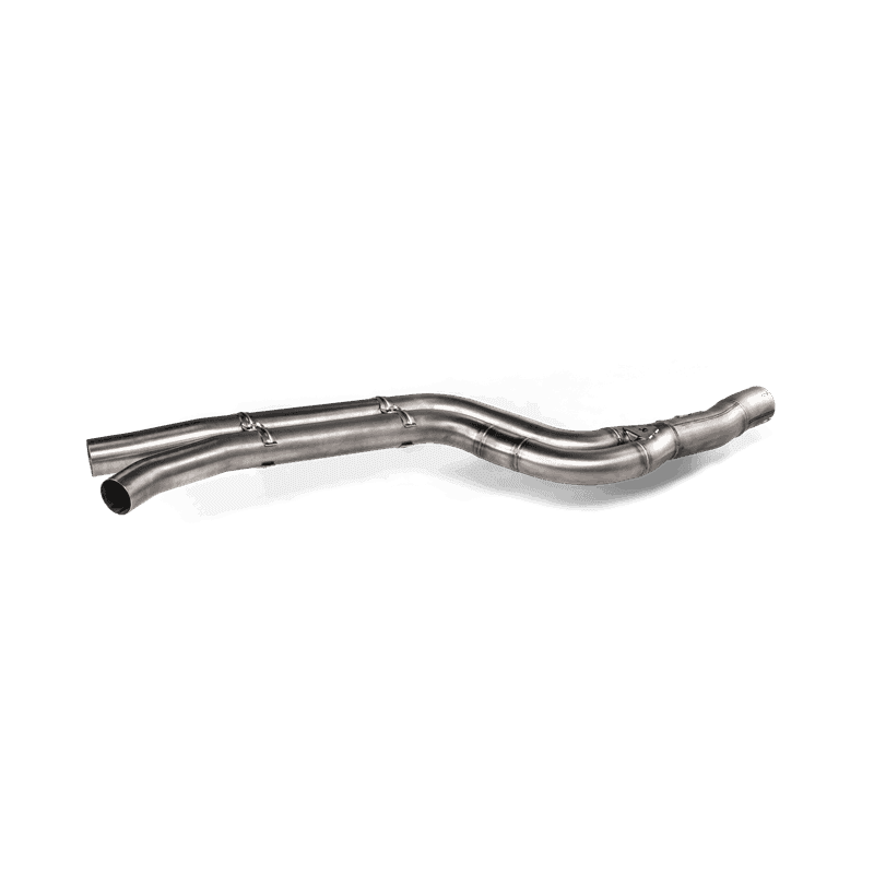 Akrapovic — Akrapovic 2019 Toyota Supra (A90) w/o OPF/GPF Evolution Link Pipe Set (SS) (No Hardware Included)
Evolution Link pipe set 
Link Pipe Set - view 1