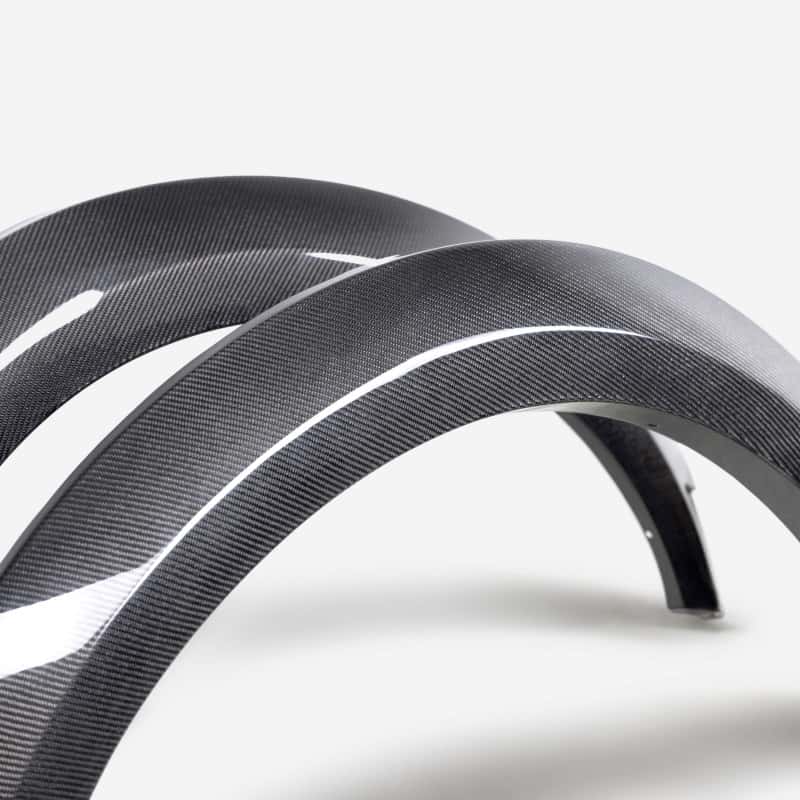 Anderson Composites — Anderson Composites 2021+ Ford F-150 Raptor Fender Flares (Front) - view 4