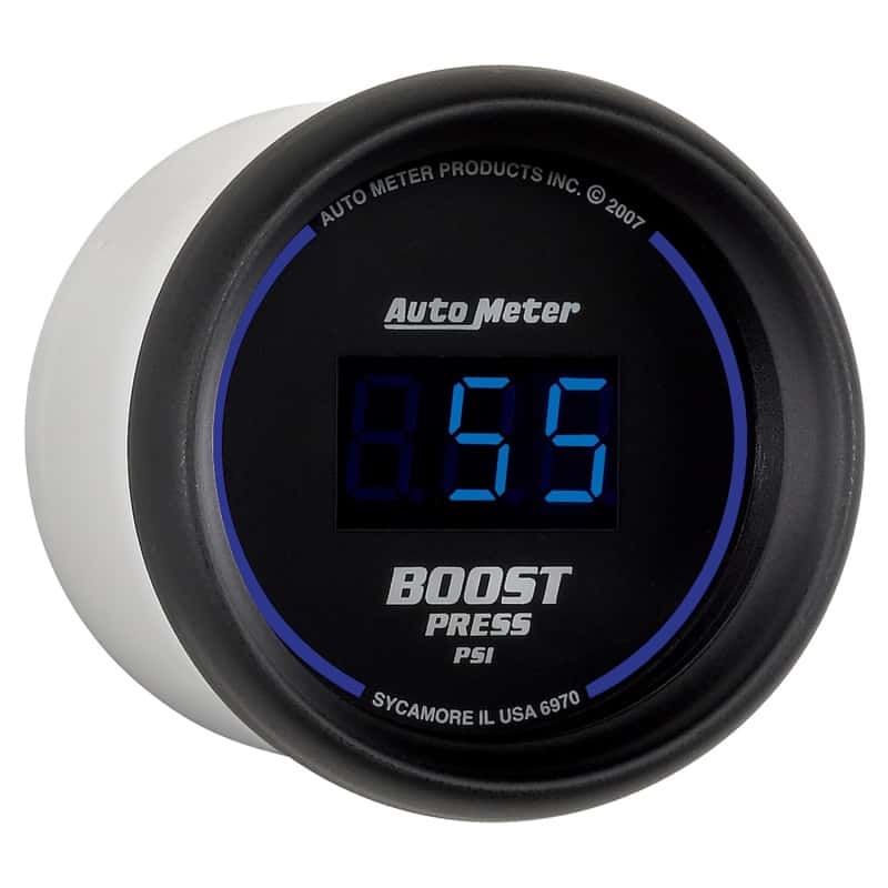AutoMeter — Autometer Cobalt Digital 52mm Digital 5-60 PSI Boost Gauge
GA 2" BST 60PSI CBD - view 6