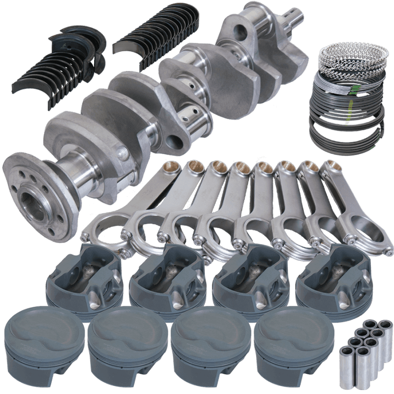 Eagle — Eagle Chevy 350 3.750in Crank 6.000in H-Beam -16cc Inv Dome 4.040in Pistons Rotating Assembly
Competition Assembly - view 1