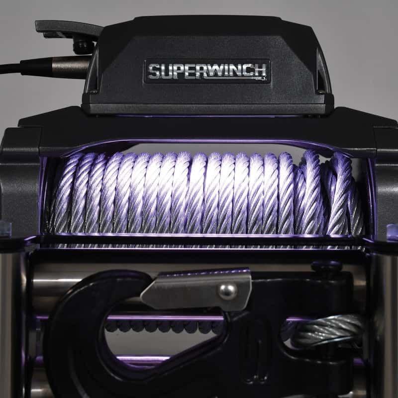 Superwinch — Superwinch 10000 LBS 12V DC 3/8in x 85ft Wire Rope SX 10000 Winch
Winch - view 15