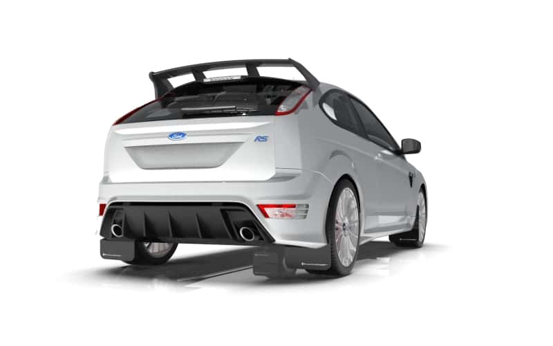 Rally Armor — Rally Armor 09-11 Ford Focus MK2 RS Black UR Mud Flap Orange Logo
Mud Flap - view 3