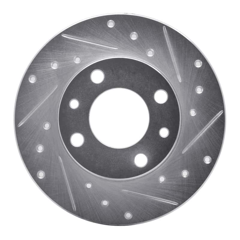 R1 Concepts — R1 1966-1992 Bertone X-1/9 Front/Rear Right Drilled & Slotted Silver Brake Rotor
R1 Brake Rotor Drill - view 1