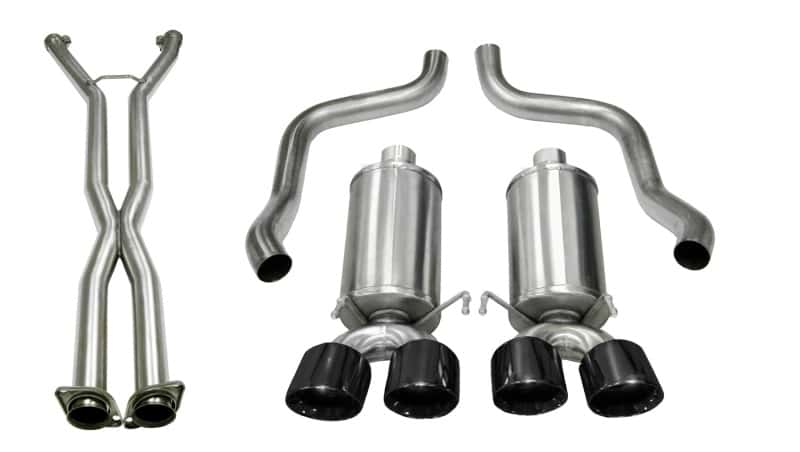 CORSA Performance — Corsa 09-13 Chevy Corvette 6.2L V8 2.5in Sport Cat-Back Dual Rear Exit w/Twin 4.0in Pol Pro-Ser Tips
Exhaust - view 1
