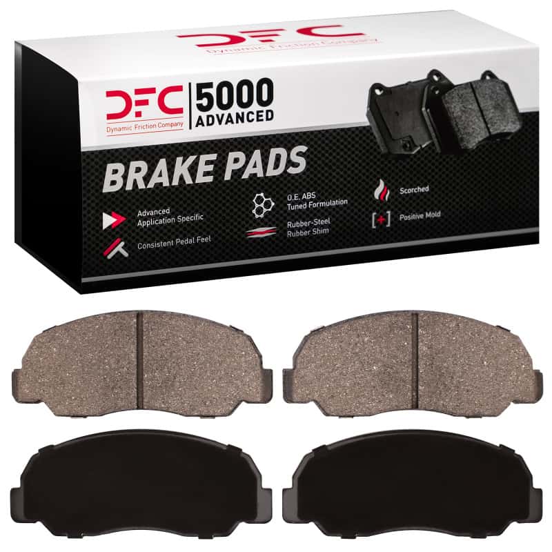 DFC — DFC 82-84 Mazda B2200 Front 5000 Advanced Semi Metallic Brake Pads
DFC Brake Pad Set - view 4
