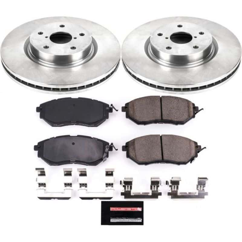 PowerStop — Power Stop 06-07 Subaru B9 Tribeca Front Autospecialty Brake Kit - view 1