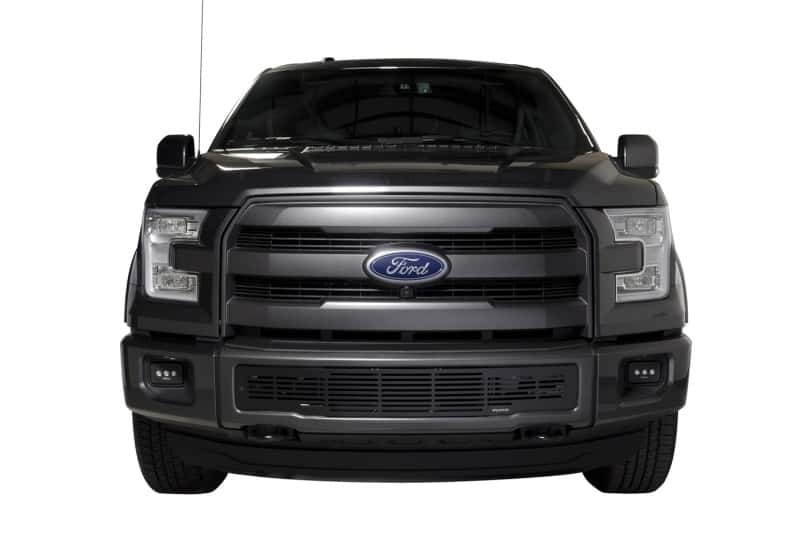 Putco — Putco 15-17 Ford F-150 - Stainless Steel Black Bar Design Bumper Grille Inserts
BmprValanceGrilleIns - view 3