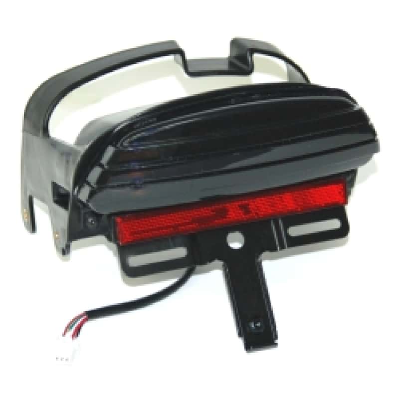 Letric Lighting — Letric Lighting 08-13 Dyna Fat Bob FXDF Replacement LED Taillight - Smoked - view 2