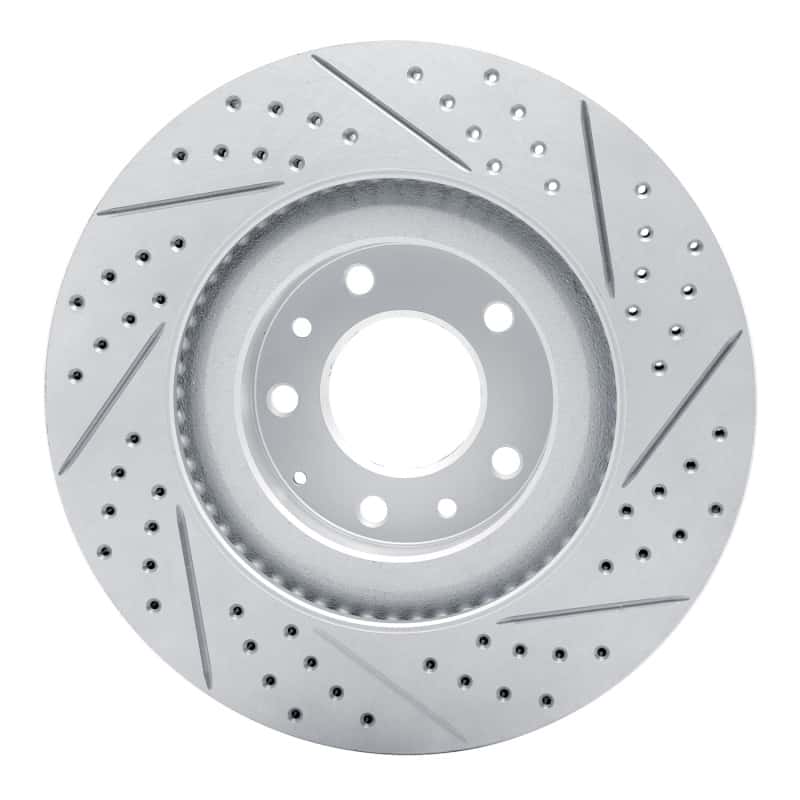 R1 Concepts — R1 07-15 Mazda Cx-9 Front Left Drilled & Slotted Geo-Carbon Rotor - view 5