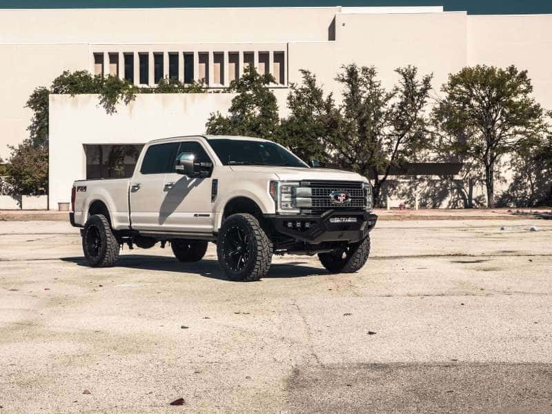 Road Armor — Road Armor 17-20 Ford F-250 SPARTAN Front Bumper Bolt-On Pre-Runner Guard - Tex Blk - view 10
