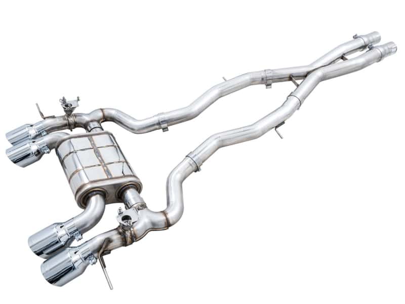 AWE Tuning — AWE SwitchPath Catback Exhaust for BMW G8X M3/M4 - Chrome Silver Tips
SwitchPath™ Exhaust - view 1