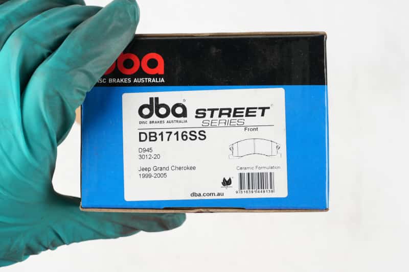 DBA — DBA 99-04 Jeep Grand Cherokee Street Series Front Brake Pads
Brake Pad - view 3