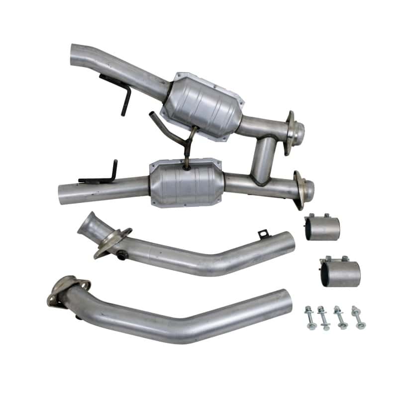 BBK — BBK 94-95 Mustang 5.0 High Flow H Pipe With Catalytic Converters - 2-1/2
ExhstCrossoverPipe
Exhaust Pipes - view 3