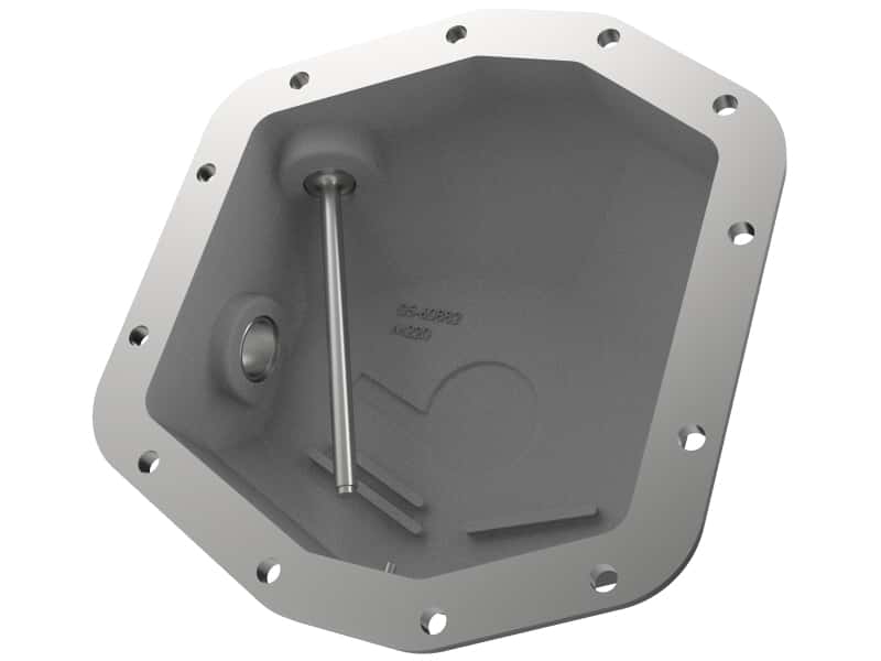 aFe — aFe Street Series Rear Differential Cover Black w/Machined Fins 20+ Jeep Gladiator JT (Dana M220)
Differential Cover - view 4
