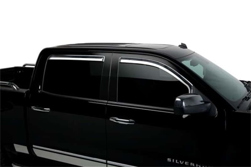 Putco — Putco 14-18 Chevy Silverado LD - 4 Door - Crew Cab Element Chrome Window Visors
Side Window Vent - view 1