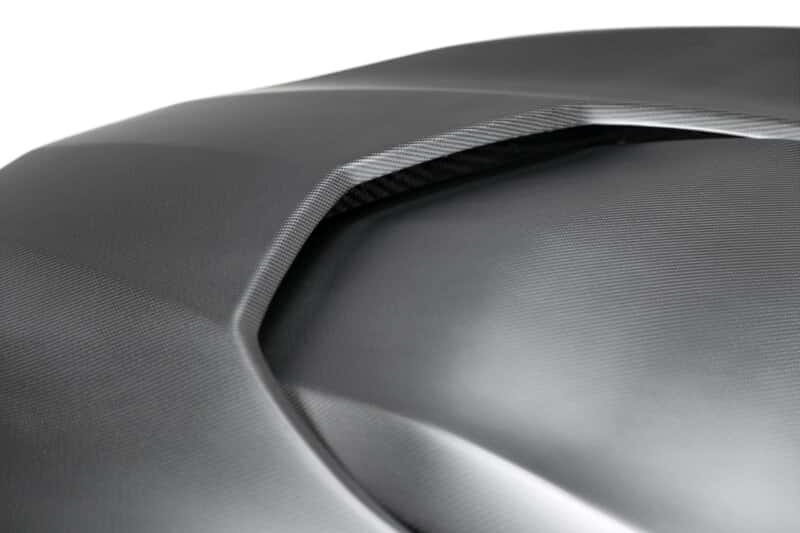 Anderson Composites — Anderson Composites 17-18 Chevrolet Camaro ZL1 1LE Type-OE Style Dry Carbon Fiber Hood - view 6