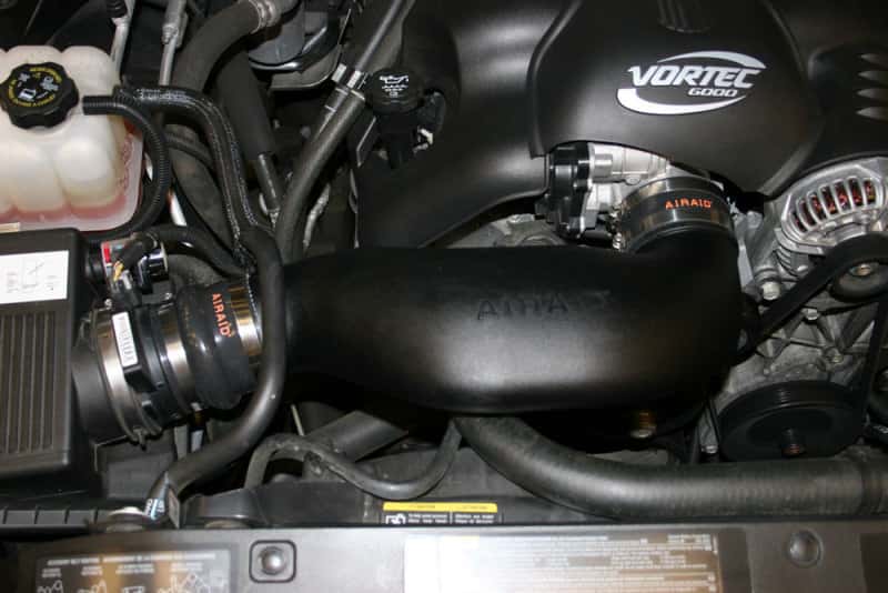 Airaid — Airaid 05-06 Chevy / GMC / Cadillac 4.8/5.3/6.0L Airaid Jr Intake Kit - Dry / Red Media
Junior Air Intake Sy
Junior Air Intake - view 1